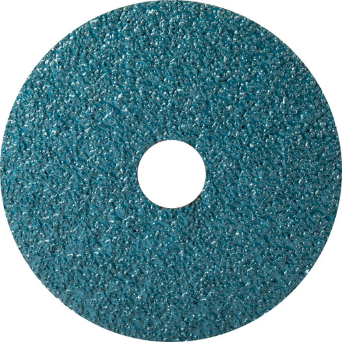 United Abrasives 69324 Economical Fiber Disc | 5" Diameter | 7/8" Arbor Hole | AZ-X Zirconium Blend 24 Grit | 12200 Max RPM | Bulk Packaging (100 PCS per Spindle)