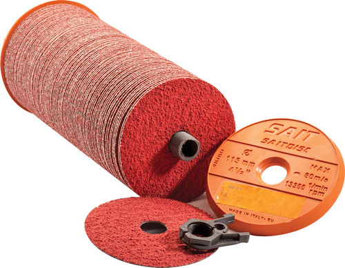 United Abrasives 58215 Premium Performance Fiber Disc | 6" Diameter | 7/8" Arbor Hole | 9.3 Power Max Ceramic 36 Grit | Bulk Packaging (100 PCS per Spindle) United Abrasives 58215 Premium Performance Fiber Disc | 6" Diameter | 7/8" Arbor Hole | 9.3 Power Max Ceramic 36 Grit | Bulk Packaging (100 PCS per Spindle)