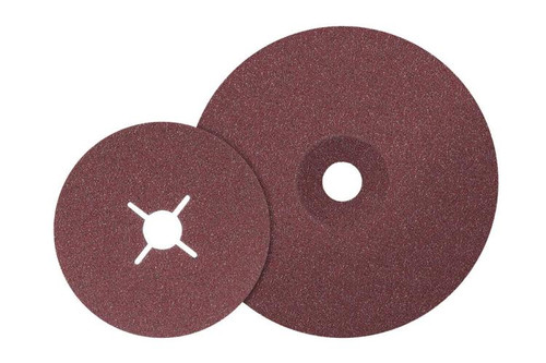 Allsteel 15C452 COOLCUT Sanding Disc | 7/8" Arbor Hole | 4-1/2" Diameter | Aluminum Oxide 24 Grit | Sold by Box of 25