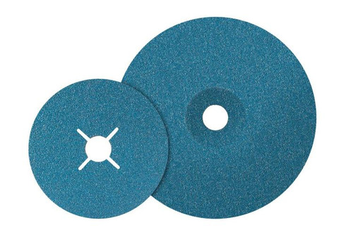 Allsteel 15P508 TOPCUT Sanding Disc | 7/8" Arbor Hole | 5" Diameter | Zirconia Alumina 80 Grit | Sold by Box of 25