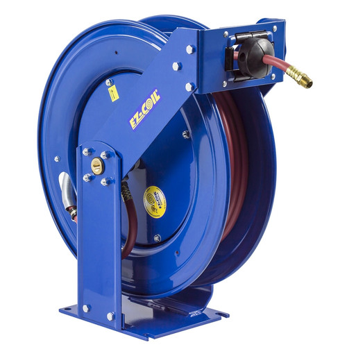 Coxreels EZ-THPL-375 EZ Coil Spring Rewind Hose Reel | EZ-T Series | 3/8" Hose Diameter | 75' Hose Length | 4000 Max PSI | Less Hose