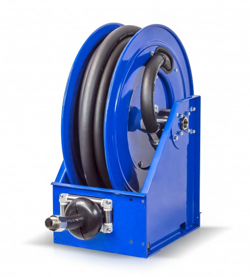 Coxreels XTMF-LP-650-GS Extreme Duty Spring Rewind Hose Reel | XTM Fuel Series | 1" Hose Diameter | 50' Hose Length | 300 Max PSI