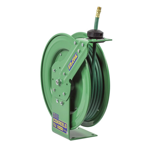 Coxreels EZ-P-NPL-350 Spring Rewind Hose Reel | Nitro-Pro Series | 3/8" Hose Diameter | 50' Hose Length | 300 Max PSI | Less Hose