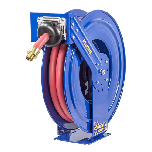 Coxreels EZ-TSHF-535 Supreme Duty Spring Rewind Hose Reel | Fuel EZ-T Series | 3/4" Hose Diameter | 35' Hose Length | 300 Max PSI