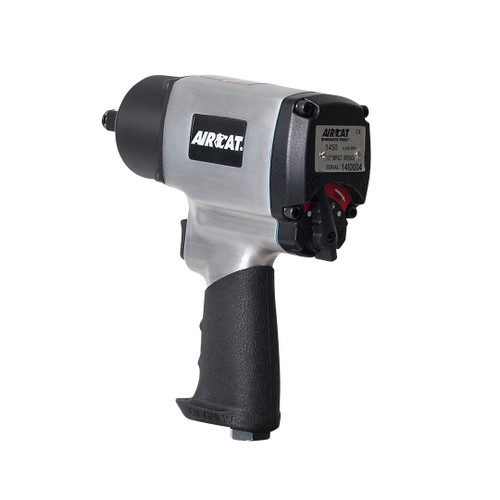 Aircat Pneumatic Tools 1450 Impact Wrench | 800 (ft-lbs) Max Torque | 9000 RPM | 1/2" Square Drive