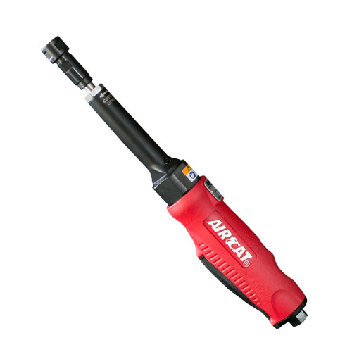 Aircat Pneumatic Tools 6210 Composite Extended Straight Die Grinder | 0.5 HP | 20000 RPM | 1/4" Collet Size | Rear Exhaust
