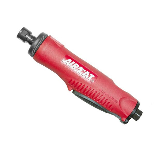 Aircat Pneumatic Tools 6260 Composite Straight Die Grinder | 1 HP | 20000 RPM | 1/4" Collet Size | Rear Exhaust