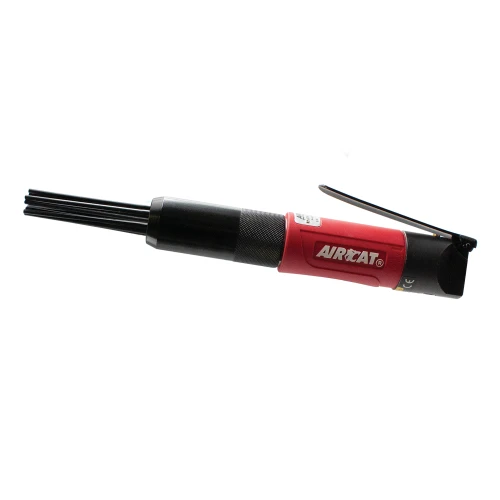 Aircat Pneumatic Tools 6390 Compact Needle Scaler | 1-1/4" Stroke | 4800 BPM | Rear Exhaust