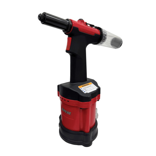 Aircat Pneumatic Tools 6410 Air Hydraulic Riveter | 7/8" Stroke Length | 2000 lbs Pull Force | 5/32, 3/16, 3/16" Monobolt