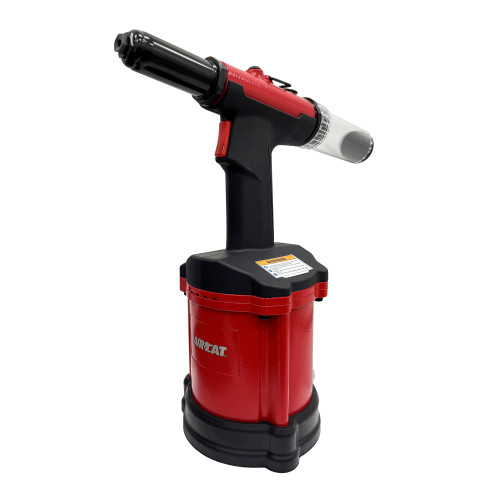 Aircat Pneumatic Tools 6420 Air Hydraulic Riveter | 63/64 Stroke Length | 3700 lbs Pull Force | 3/16, 1/4", 3/16" and 1/4" Monobolt