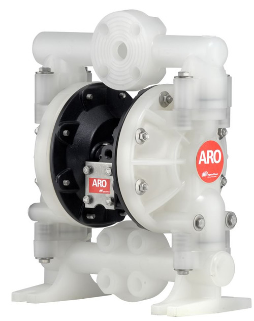 ARO 6661AF-344-C Air Operated Diaphragm Pump | Pro Series | 1" Non-Metallic | 47 Maximum GPM | PTFE Ball Material