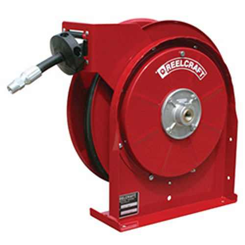 Reelcraft 5630 OMP Premium Duty Spring Retractable Hose Reel | 3/8 in. Hose Diameter | 30 Ft. Hose Length | 2,600 Max PSI