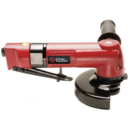 Chicago Pneumatic CP9122BR Angle Wheel Grinder | 0.8 HP | 12,000 RPM | 4.5" Max Wheel Capacity | Aluminum Housing