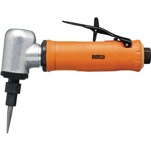 Dotco 12L1301-36 Gearless Right Angle Grinder | 12-13 Series | 0.3 HP | 25,000 RPM | 1/4" Collet | Composite Housing | Front Exhaust