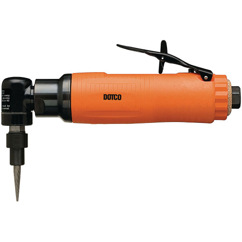 Dotco 12L2777-36 Heavy Duty Head Right Angle Grinder | 12-27 Series | 0.9 HP | 12,000 RPM | 1/4" Collet | Composite Housing