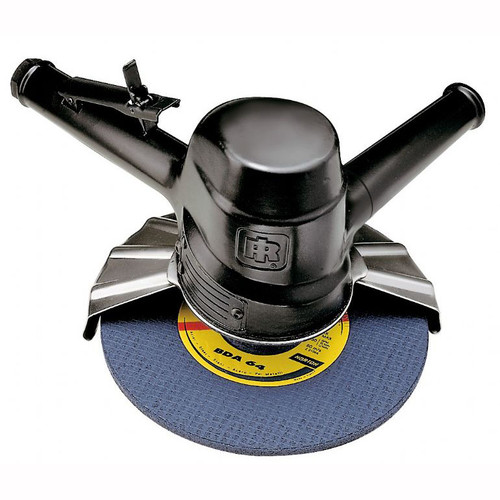 Ingersoll Rand 99V60P107 Vertical Air Grinder | 3 HP | 6,000 RPM | 5/8" - 11 Thread, 7" Guard | Side Exhaust