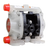 ARO PD01P-HKS-KTT-A Compact Diaphragm Pump | Pro Series | 1/4" Non-Metallic | 5.3 Maximum GPM | PTFE Ball Material