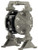 ARO PD05R-ASS-STT-B Standard Diaphragm Pump | Compact Series | 1/2" Metallic | 12 Maximum GPM | PTFE Ball Material