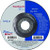 United Abrasives 1/4" Type 27 Ceramic Grinding Wheel | 20046 | 4-1/2" Diameter