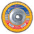 United Abrasives 5" Type 27 Ovation Ceramic Plus Flap Disc | 72235 | 80 Grit
