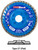 United Abrasives SAIT 70860 TrimBack Regular Density Flap Disc | 5" Diameter | 7/8" Arbor Hole | Zirconium 80 Grit | Type 27 | Sold by Pack of 10