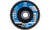 Pferd 62146 SG Steelox Polifan Flap Disc | 5/8" Arbor Hole | 4" Diameter | Aluminum Oxide 120 Grit | Type 27 | Sold by Box of 10
