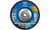 PFERD 60507 Polifan Flap Disc | 5/8-11" Arbor Hole | 7" Diameter | Zirconia Alumina 40 Grit | Type 27 | Sold by Box of 10