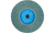 PFERD 42821 Mini Polifan Flap Disc | Arbor Hole | 3" Diameter | Zirconia Alumina 60 Grit | Type CD | Sold by Box of 10
