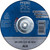 Pferd 63198 ALU SG Type 27 Cut-Off Wheel | 5" Diameter | 5/8-11" Arbor Hole | .045" Thickness | Sold by Box of 10