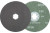 Pferd 40030 COMBICLICK Fibre Disc | 5" Diameter | 12200 RPM | Silicon Carbide 80 Grit | Sold by Box of 25
