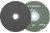 Pferd 40031 COMBICLICK Fibre Disc | 5" Diameter | 12200 RPM | Silicon Carbide 120 Grit | Sold by Box of 25