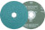 Pferd 40139 COMBICLICK Fibre Disc | 5" Diameter | 12200 RPM | Zirconia Alumina 50 Grit | Sold by Box of 25