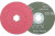 Pferd 40699 COMBICLICK Fibre Disc | 4-1/2" Diameter | 13300 RPM | Ceramic Oxide 50 Grit | Sold by Box of 25