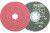 Pferd 40700 COMBICLICK Fibre Disc | 4-1/2" Diameter | 13300 RPM | Ceramic Oxide 60 Grit | Sold by Box of 25