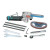 Dynabrade 15006 Mini-Dynafile II Air-Powered Abrasive Belt Tool Versatility Kit | 0.4 HP Motor | 25,000 RPM