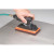 Dynabrade 57400 2-3/4" x 8" Dynaline In-Line Finishing Sander | Non-Vacuum | 0.3 HP | 2,400 SPM | 3/8" (10 mm) Stroke Length | Rear Exhaust