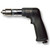 Ingersoll Rand QP152D Pistol Grip Air Production Drill | 0.25 HP | 1,500 RPM | 30.1 (in-lb) Torque Range | Trigger-Start