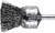 PFERD 82975 Crimped Wire End Brush | 1" Diameter | Carbon Steel | Box of 10