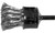 PFERD 83096 Knot Flared Cup End Brush | 1"Diameter | Stainless Steel Wire | Box of 10
