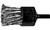 PFERD 83157 Knot Flared Cup End Brush | 1"Diameter | Stainless Steel Wire | Box of 10