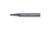 PFERD 25132 Carbide Bur | 1/4" Diameter | SCTI SL-1 | 14 Degree Taper Shape L with Radius End | Double Cut