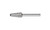 PFERD 22346 Carbide Bur | SCTI SL-4 | 14 Degree Taper Shape L with Radius End | 1/4" Shank | TOUGH Cut