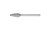 PFERD 23327 Carbide Bur | 1/4" Diameter | SCTI SF-51 | Tree Shape F with Radius End | INOX Cut