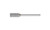 PFERD 23137 Carbide Bur | 1/4" Diameter | SCTI SA-51 | Cylindrical Shape A with Plain End (Uncut) | INOX Cut