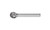 PFERD 24585 Carbide Bur | 1/2" Diameter | SCTI SD-5 | Ball Shape D | ALU Cut