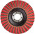 PFERD 43297 Polivlies Non-Woven Flap Disc | 7/8" Arbor Hole | 4-1/2" Diameter | 13,300 RPM | 100 C Grit Size | Box of 5