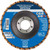 PFERD 43311 Polivlies Non-Woven Flap Disc | 5/8-11" Threaded Hub | 4-1/2" Diameter | 13,300 RPM | 240 F Grit Size | Sold by Box of 5