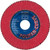PFERD 67381 Polifan Flap Disc | 7/8" Arbor Hole | 4-1/2" Diameter | 13,300 RPM | 60 Grit Size | Sold by Box of 10