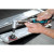 Dynabrade 55560 Extended Right Angle Die Grinder | 0.7 HP | 12,000 RPM | Non-Vacuum | Rear Exhaust