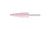 Pferd 31001 A1 Vitrified Mounted Point | 1/4" Shank | Aluminum Oxide 30 Grit | Steel Edge | 3/4" Point Diameter | Box of 10